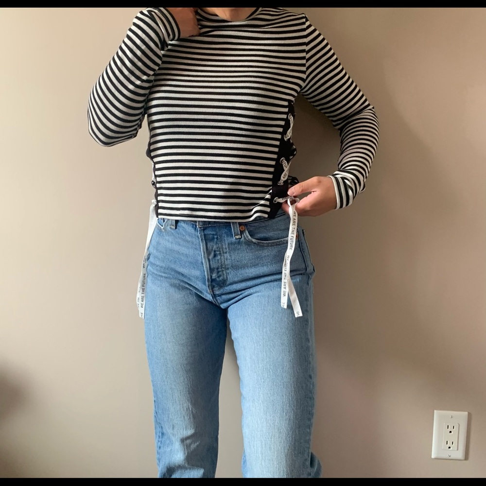 H&M striped sweater